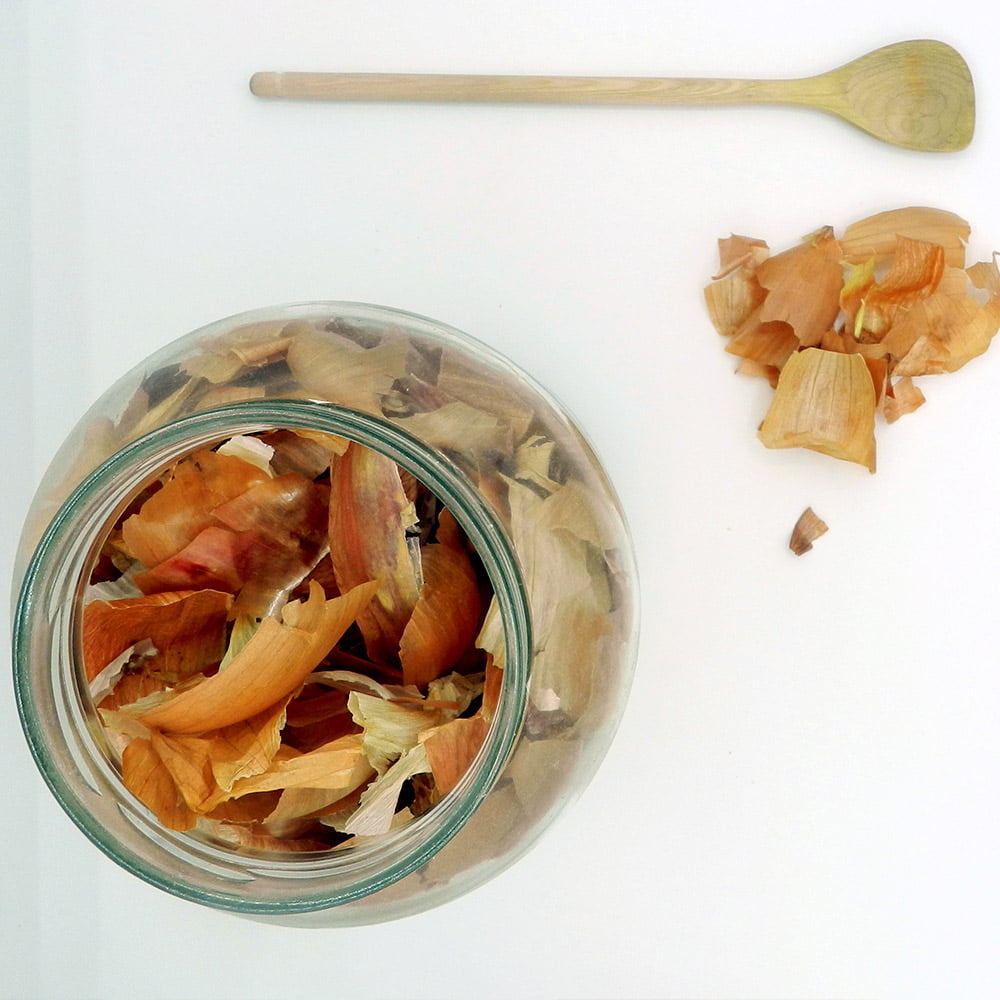 Pieles de cebolla para elaborar nuestros tintes naturales